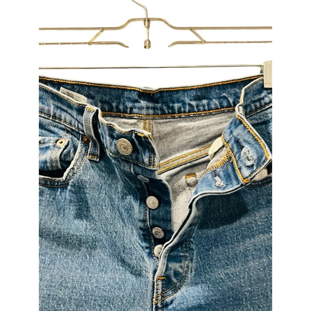 Levi's Blue Denim Jean Shorts